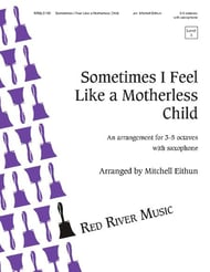 Sometimes I Feel Like a Motherless Child Handbell sheet music cover Thumbnail